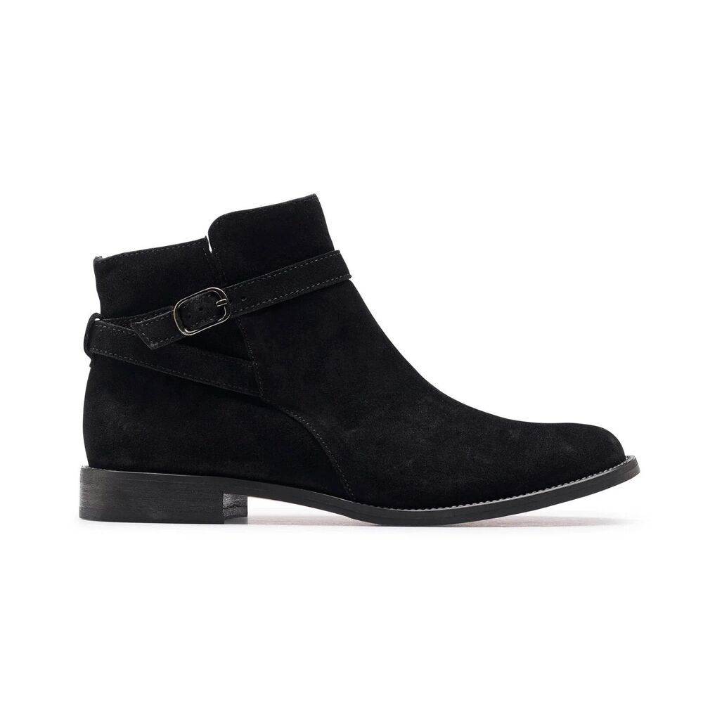 $535 Paul Green Reeve Bootie Suede Ankle Boots Sz US 7 / UK 4.5 / EU 37.5